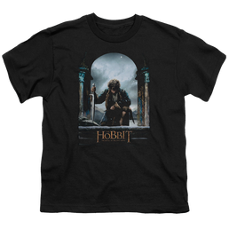 Hobbit Movie Trilogy, The Bilbo Poster - Youth T-Shirt Youth T-Shirt (Ages 8-12) The Hobbit   