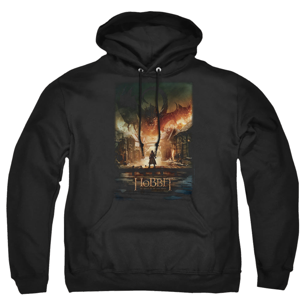 Hobbit Movie Trilogy, The Smaug Poster - Pullover Hoodie Pullover Hoodie The Hobbit   