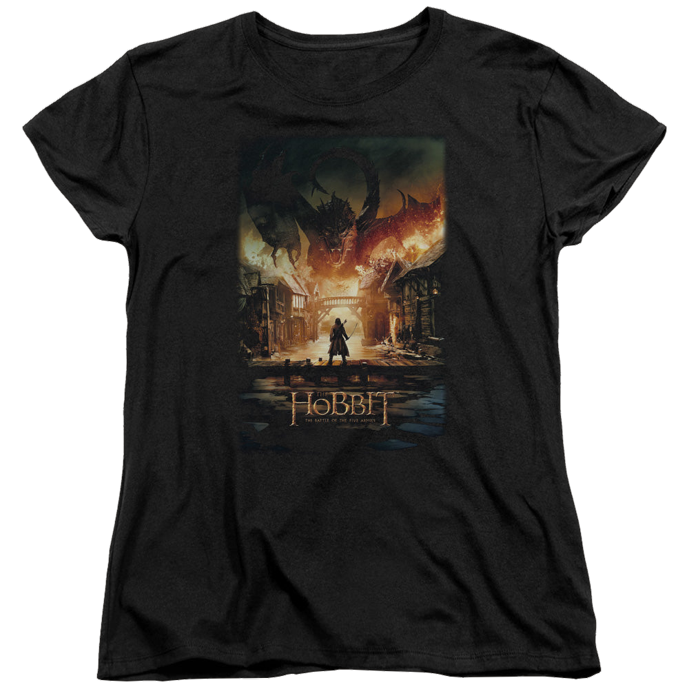 Hobbit Movie Trilogy, The Smaug Poster - Women's T-Shirt Women's T-Shirt The Hobbit   