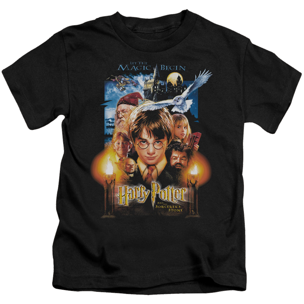 Harry Potter Movie Poster - Kid's T-Shirt Kid's T-Shirt (Ages 4-7) Harry Potter   