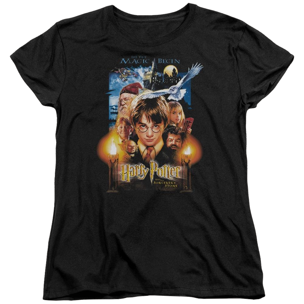 Harry Potter Movie Poster Women's T-Shirt Women's T-Shirt Harry Potter   