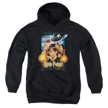 Harry Potter Movie Poster - Youth Hoodie Youth Hoodie (Ages 8-12) Harry Potter   