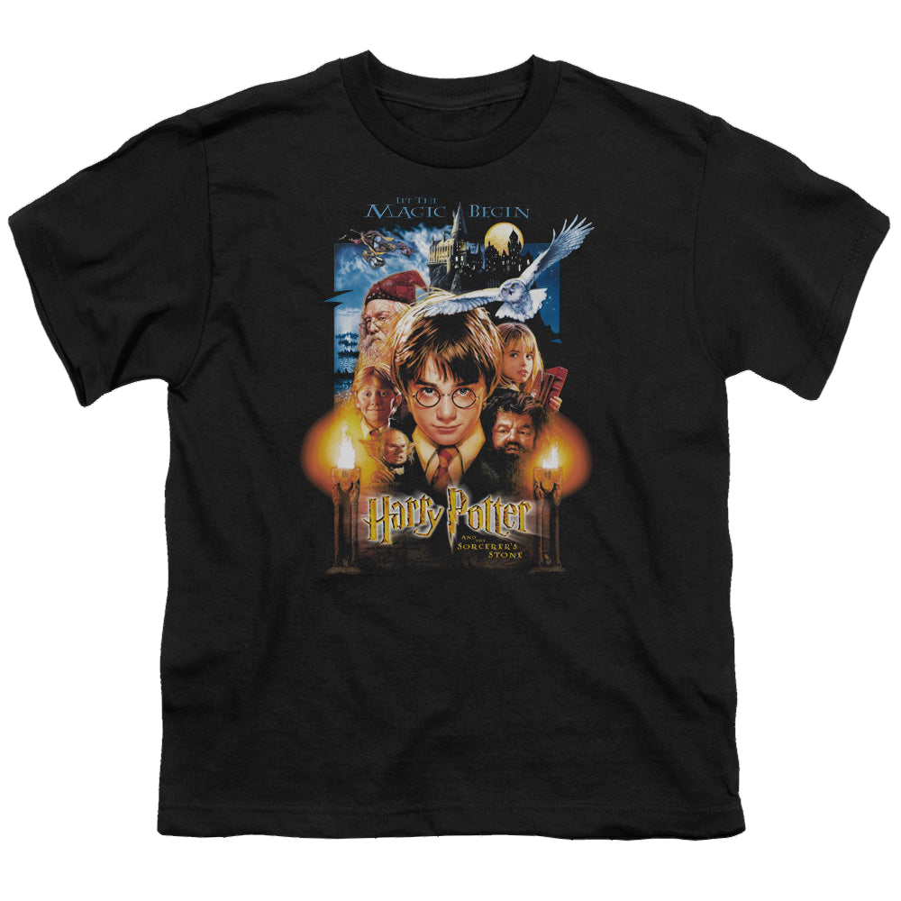 Harry Potter Movie Poster - Youth T-Shirt Youth T-Shirt (Ages 8-12) Harry Potter   
