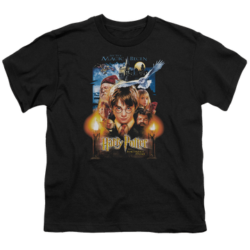Harry Potter Movie Poster - Youth T-Shirt Youth T-Shirt (Ages 8-12) Harry Potter   