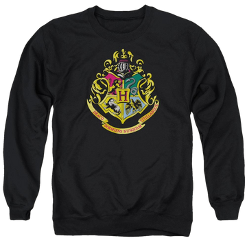 Harry Potter Hogwarts Crest Men's Crewneck Sweatshirt Men's Crewneck Sweatshirt Harry Potter   