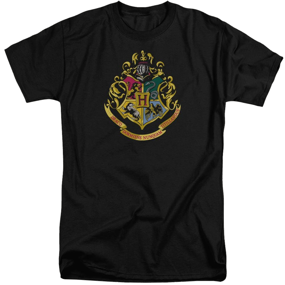 Harry Potter Hogwarts Crest - Men's Tall Fit T-Shirt Men's Tall Fit T-Shirt Harry Potter   