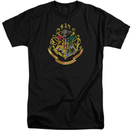 Harry Potter Hogwarts Crest - Men's Tall Fit T-Shirt Men's Tall Fit T-Shirt Harry Potter   