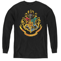 Harry Potter Hogwarts Crest - Youth Long Sleeve T-Shirt Youth Long Sleeve T-Shirt Harry Potter   