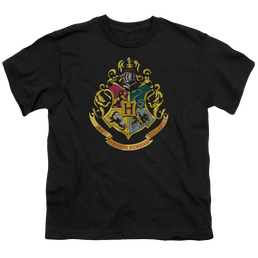 Harry Potter Hogwarts Crest - Youth T-Shirt Youth T-Shirt (Ages 8-12) Harry Potter   