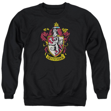 Harry Potter Gryffindor Crest Men's Crewneck Sweatshirt Men's Crewneck Sweatshirt Harry Potter   