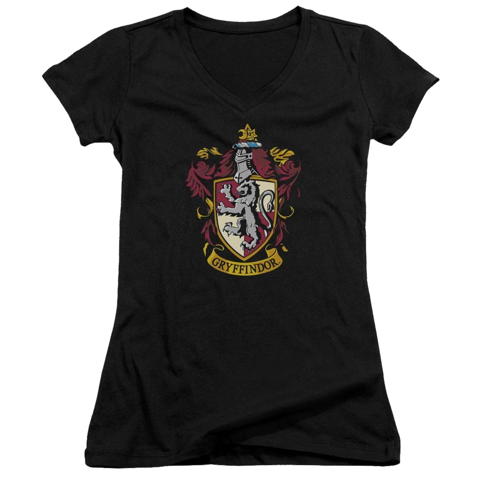 Harry Potter Gryffindor Crest Juniors V-Neck T-Shirt Juniors V-Neck T-Shirt Harry Potter   