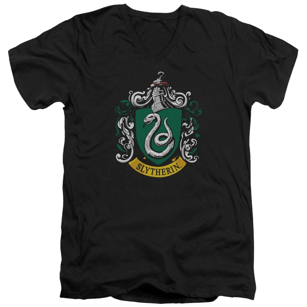 Harry Potter Slytherin Crest Men's V-Neck T-Shirt Men's V-Neck T-Shirt Harry Potter   