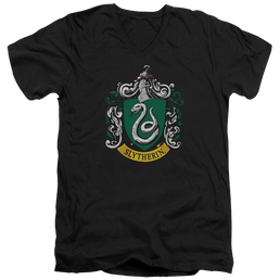 Harry Potter Slytherin Crest Men's V-Neck T-Shirt Men's V-Neck T-Shirt Harry Potter   