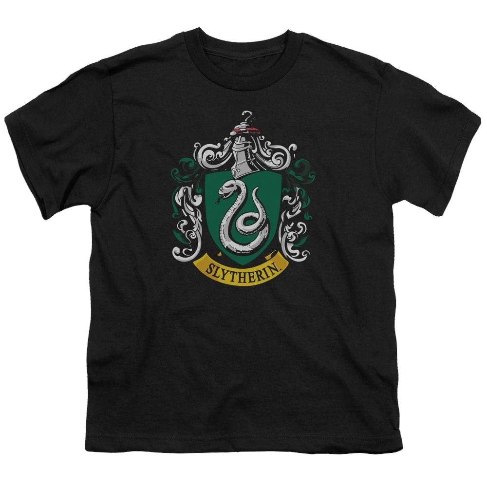 Harry Potter Slytherin Crest - Youth T-Shirt Youth T-Shirt (Ages 8-12) Harry Potter   