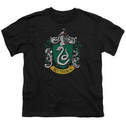 Harry Potter Slytherin Crest - Youth T-Shirt Youth T-Shirt (Ages 8-12) Harry Potter   