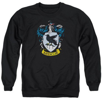 Harry Potter Ravenclaw Crest Men's Crewneck Sweatshirt Men's Crewneck Sweatshirt Harry Potter   