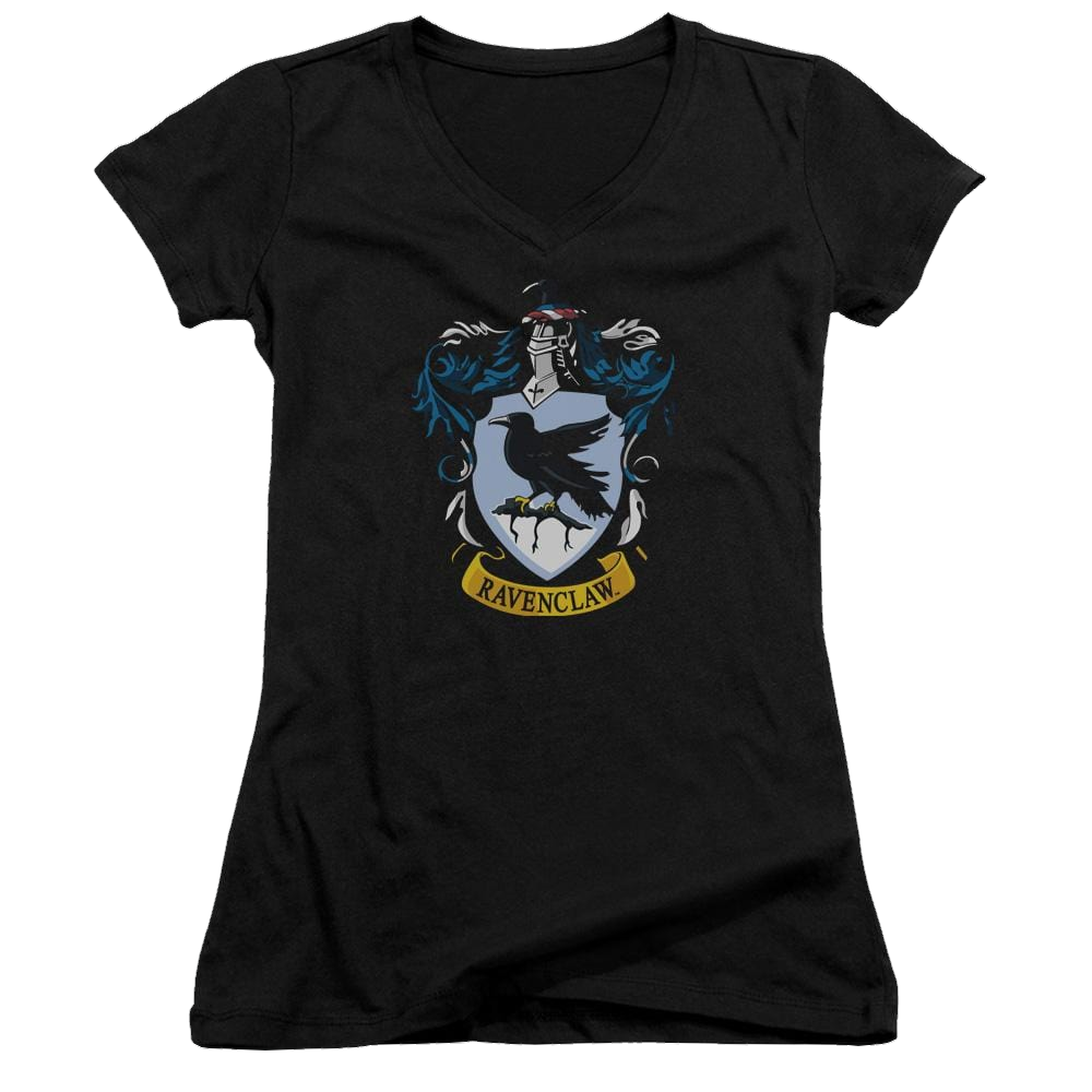 Harry Potter Ravenclaw Crest Juniors V-Neck T-Shirt Juniors V-Neck T-Shirt Harry Potter   