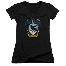 Harry Potter Ravenclaw Crest Juniors V-Neck T-Shirt Juniors V-Neck T-Shirt Harry Potter   