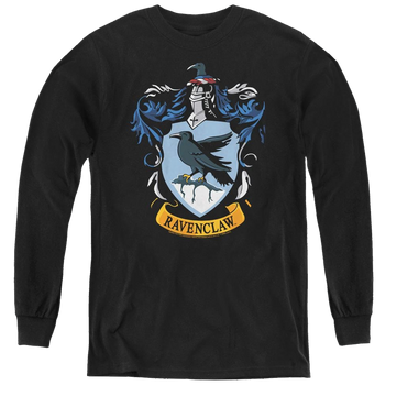 Harry Potter Ravenclaw Crest - Youth Long Sleeve T-Shirt Youth Long Sleeve T-Shirt Harry Potter   