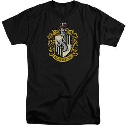 Harry Potter Hufflepuff Crest - Men's Tall Fit T-Shirt Men's Tall Fit T-Shirt Harry Potter   