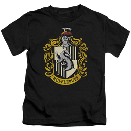 Harry Potter Hufflepuff Crest - Kid's T-Shirt Kid's T-Shirt (Ages 4-7) Harry Potter   