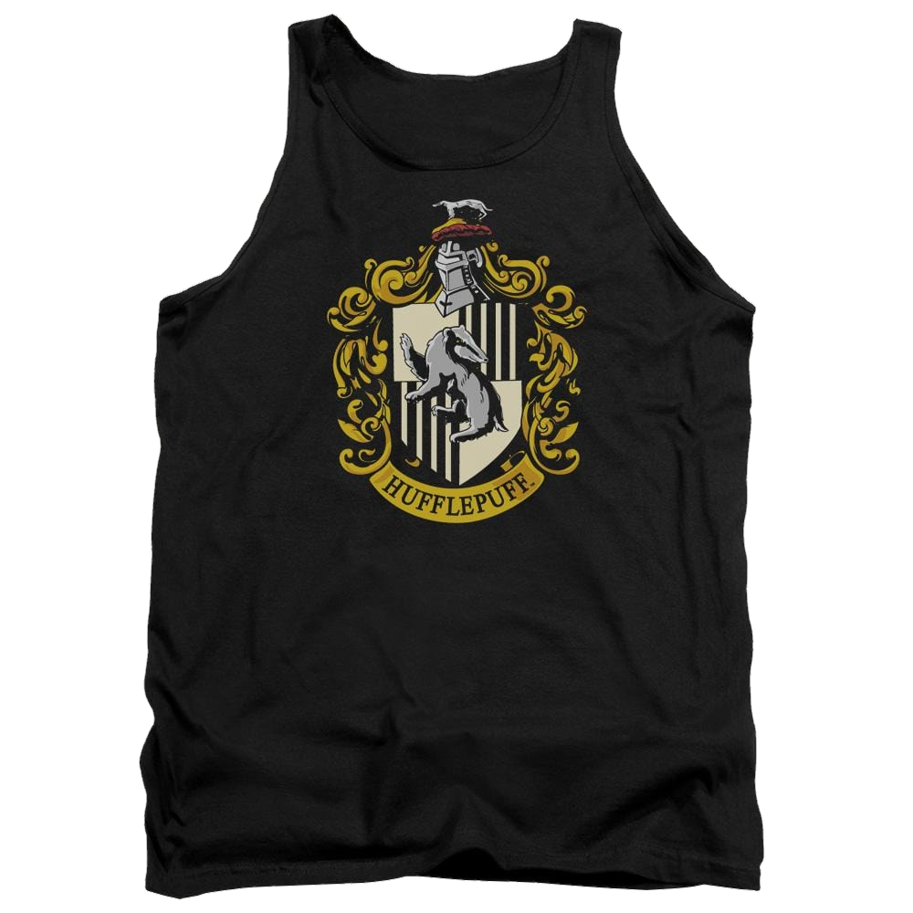 Harry Potter Hufflepuff Crest Men's Tank Men's Tank Harry Potter   