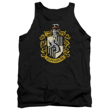 Harry Potter Hufflepuff Crest Men's Tank Men's Tank Harry Potter   