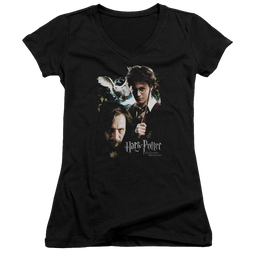 Harry Potter Harry And Sirius Juniors V-Neck T-Shirt Juniors V-Neck T-Shirt Harry Potter   