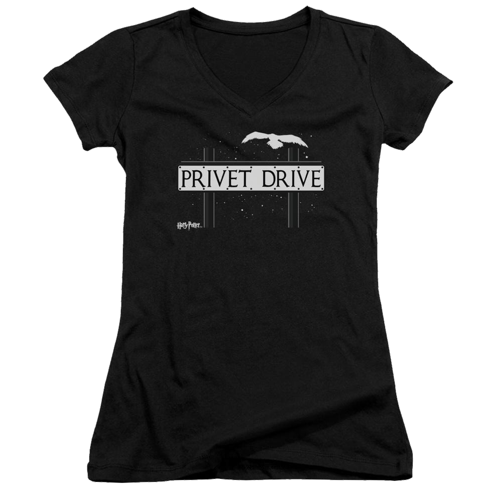 Harry Potter Privet Drive Juniors V-Neck T-Shirt Juniors V-Neck T-Shirt Harry Potter   