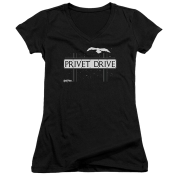 Harry Potter Privet Drive Juniors V-Neck T-Shirt Juniors V-Neck T-Shirt Harry Potter   