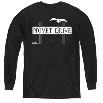 Harry Potter Privet Drive - Youth Long Sleeve T-Shirt Youth Long Sleeve T-Shirt Harry Potter   