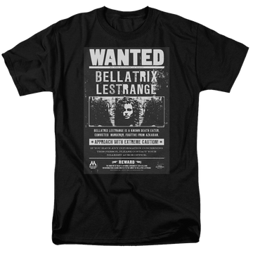 Harry Potter Wanted Bellatrix Men's Regular Fit T-Shirt Men's Regular Fit T-Shirt Harry Potter   
