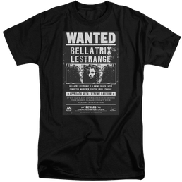 Harry Potter Wanted Bellatrix Men's Tall Fit T-Shirt Men's Tall Fit T-Shirt Harry Potter   