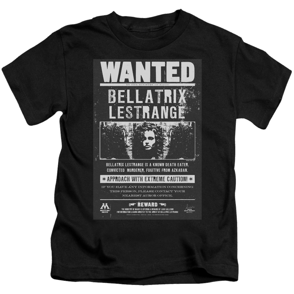 Harry Potter Wanted Bellatrix - Kid's T-Shirt Kid's T-Shirt (Ages 4-7) Harry Potter   