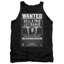 Harry Potter Wanted Bellatrix Men's Tank Men's Tank Harry Potter   