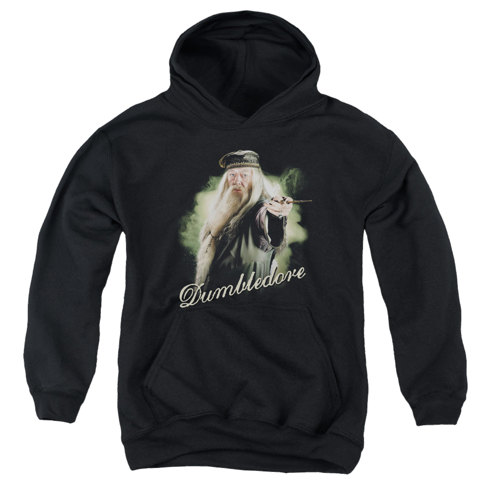 Harry Potter Dumbledore Wand - Youth Hoodie Youth Hoodie (Ages 8-12) Harry Potter   