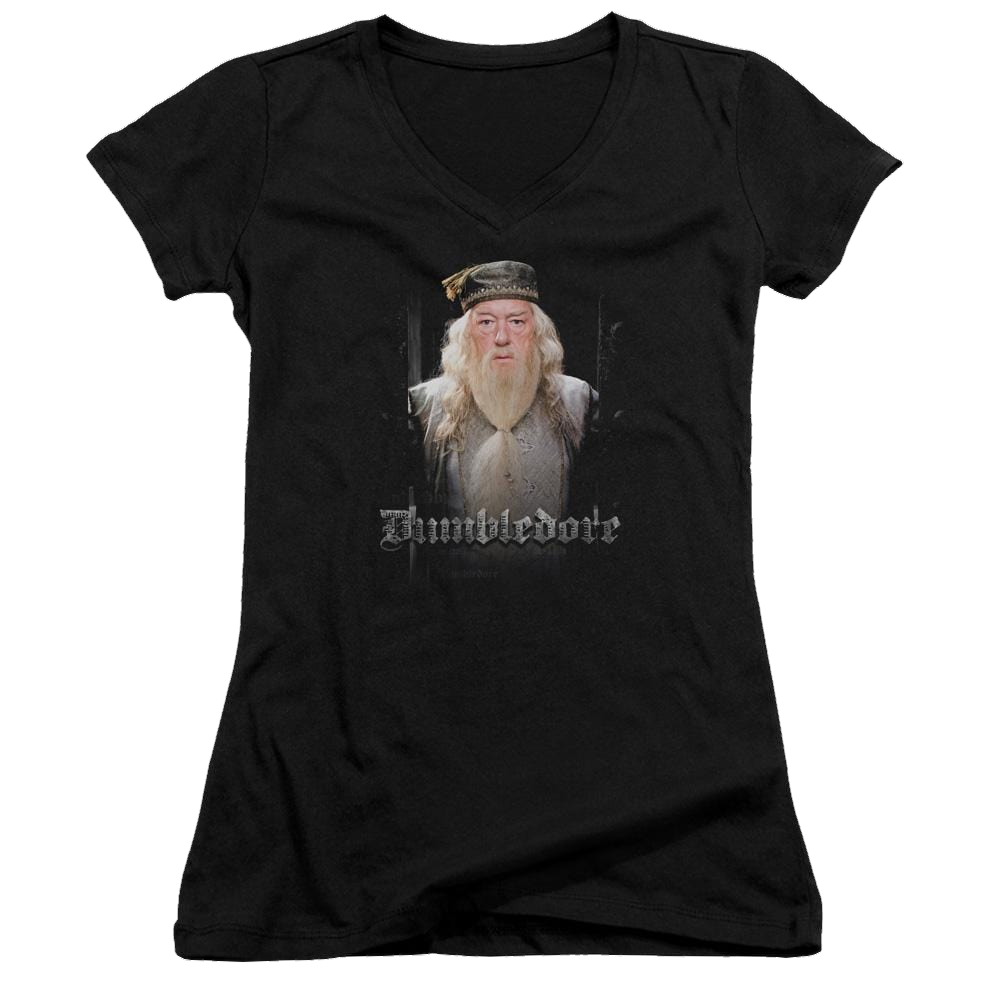 Harry Potter Dumble Doors Juniors V-Neck T-Shirt Juniors V-Neck T-Shirt Harry Potter   