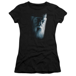Harry Potter Dumbledore Face Juniors T-Shirt Juniors T-Shirt Harry Potter   