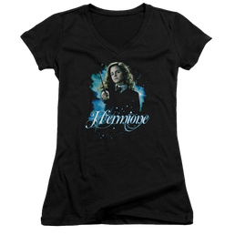 Harry Potter Hermione Ready Juniors V-Neck T-Shirt Juniors V-Neck T-Shirt Harry Potter   
