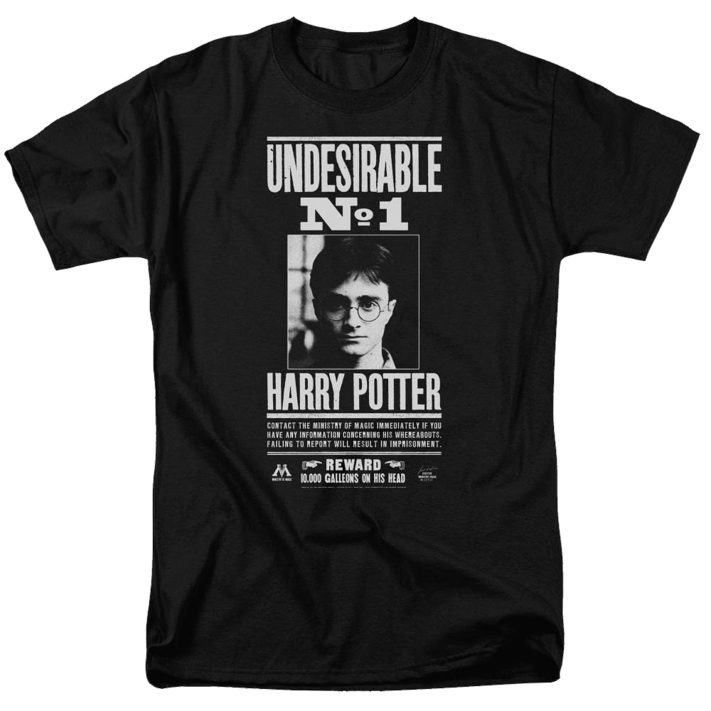 Harry Potter Undesirable No 1 Men's Regular Fit T-Shirt Men's Regular Fit T-Shirt Harry Potter   