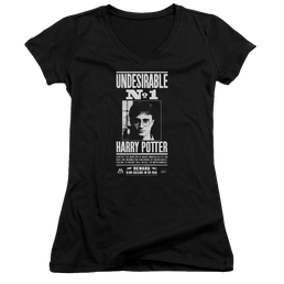 Harry Potter Undesirable No 1 Juniors V-Neck T-Shirt Juniors V-Neck T-Shirt Harry Potter   