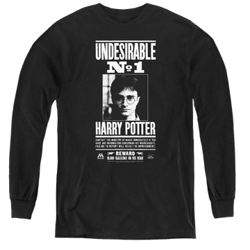Harry Potter Undesirable No 1 - Youth Long Sleeve T-Shirt Youth Long Sleeve T-Shirt Harry Potter   