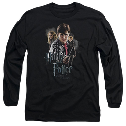 Harry Potter Deathly Hollows Cast Men's Long Sleeve T-Shirt Men's Long Sleeve T-Shirt Harry Potter   