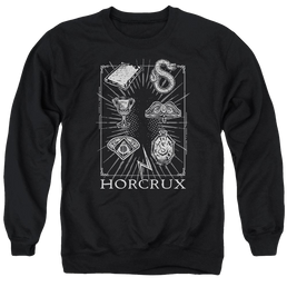 Harry Potter Horcrux Symbols Men's Crewneck Sweatshirt Men's Crewneck Sweatshirt Harry Potter   