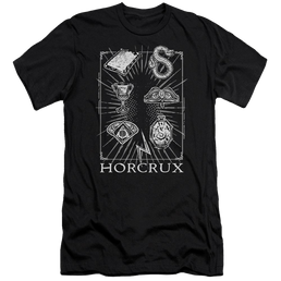 Harry Potter Horcrux Symbols Men's Premium Slim Fit T-Shirt Men's Premium Slim Fit T-Shirt Harry Potter   