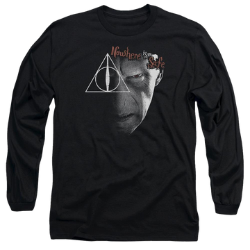 Harry Potter Nowhere Is Safe Men's Long Sleeve T-Shirt Men's Long Sleeve T-Shirt Harry Potter   