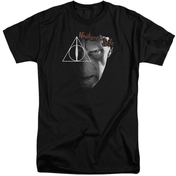 Harry Potter Nowhere Is Safe Men's Tall Fit T-Shirt Men's Tall Fit T-Shirt Harry Potter   