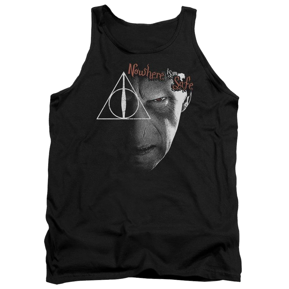 Harry Potter Nowhere Is Safe Men's Tank Men's Tank Harry Potter   