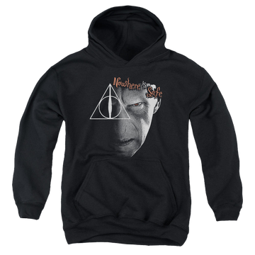 Harry Potter Nowhere Is Safe - Youth Hoodie Youth Hoodie (Ages 8-12) Harry Potter   