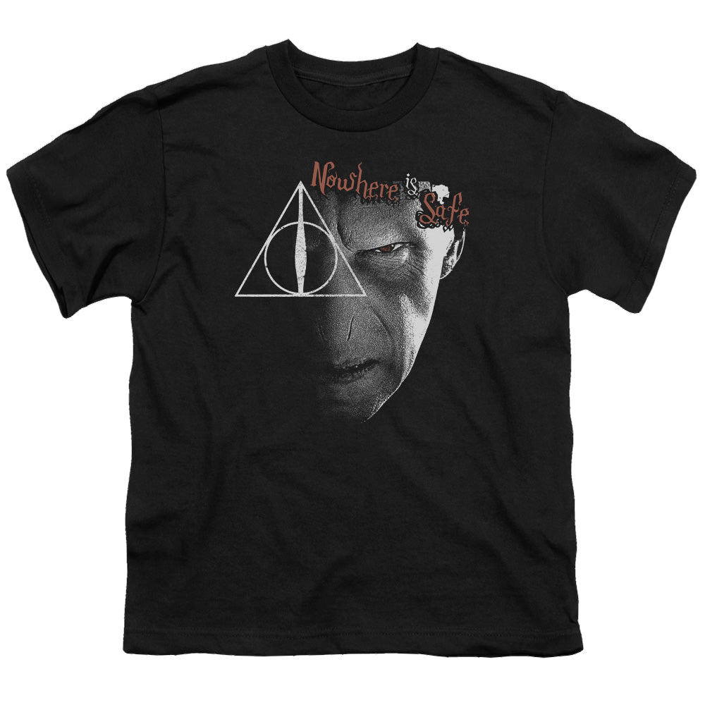 Harry Potter Nowhere Is Safe - Youth T-Shirt Youth T-Shirt (Ages 8-12) Harry Potter   